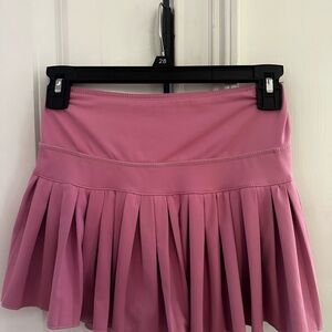 Gold Hinge pink tennis skirt XS